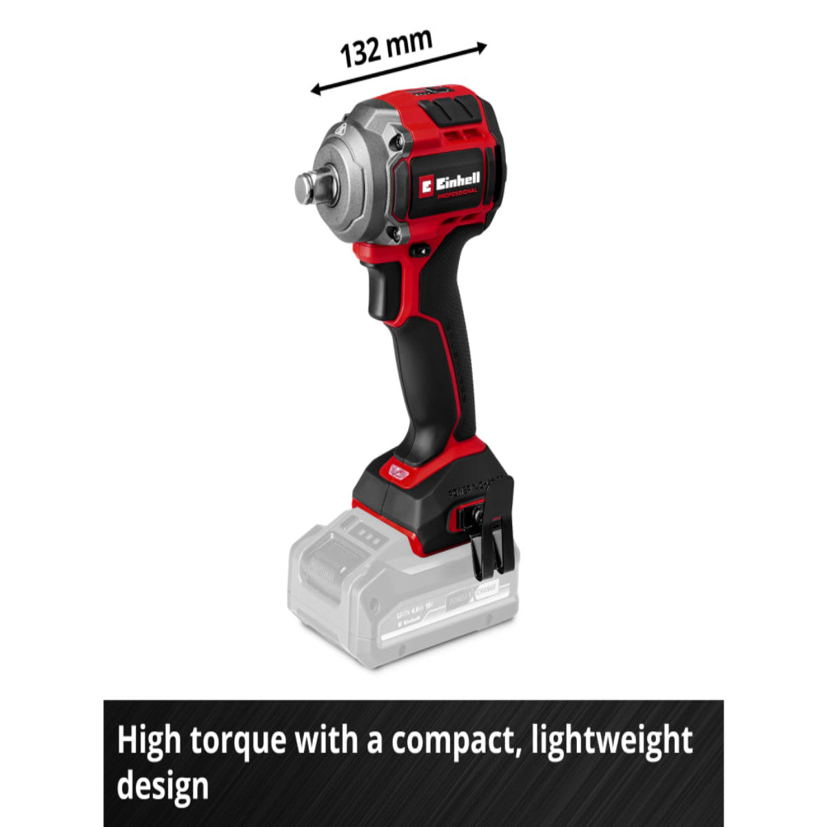 Einhell TP-CW 18/350-C Li BL-Solo PRO Impact Wrench 18V Bare Unit EINTPCW1835N
