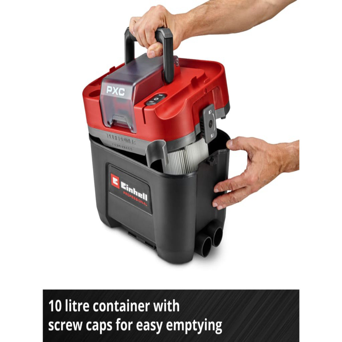 Einhell TP-VC 18/10 Li BL L-Solo PRO Wet/Dry Vacuum Cleaner 18V Bare Unit EINTPVC1810N