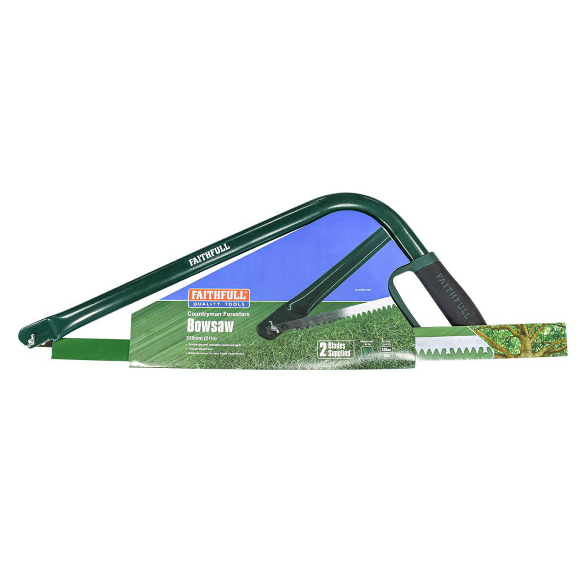 Faithfull Countryman Foresters Bowsaw 530mm (21in) FAIBOW21FNH