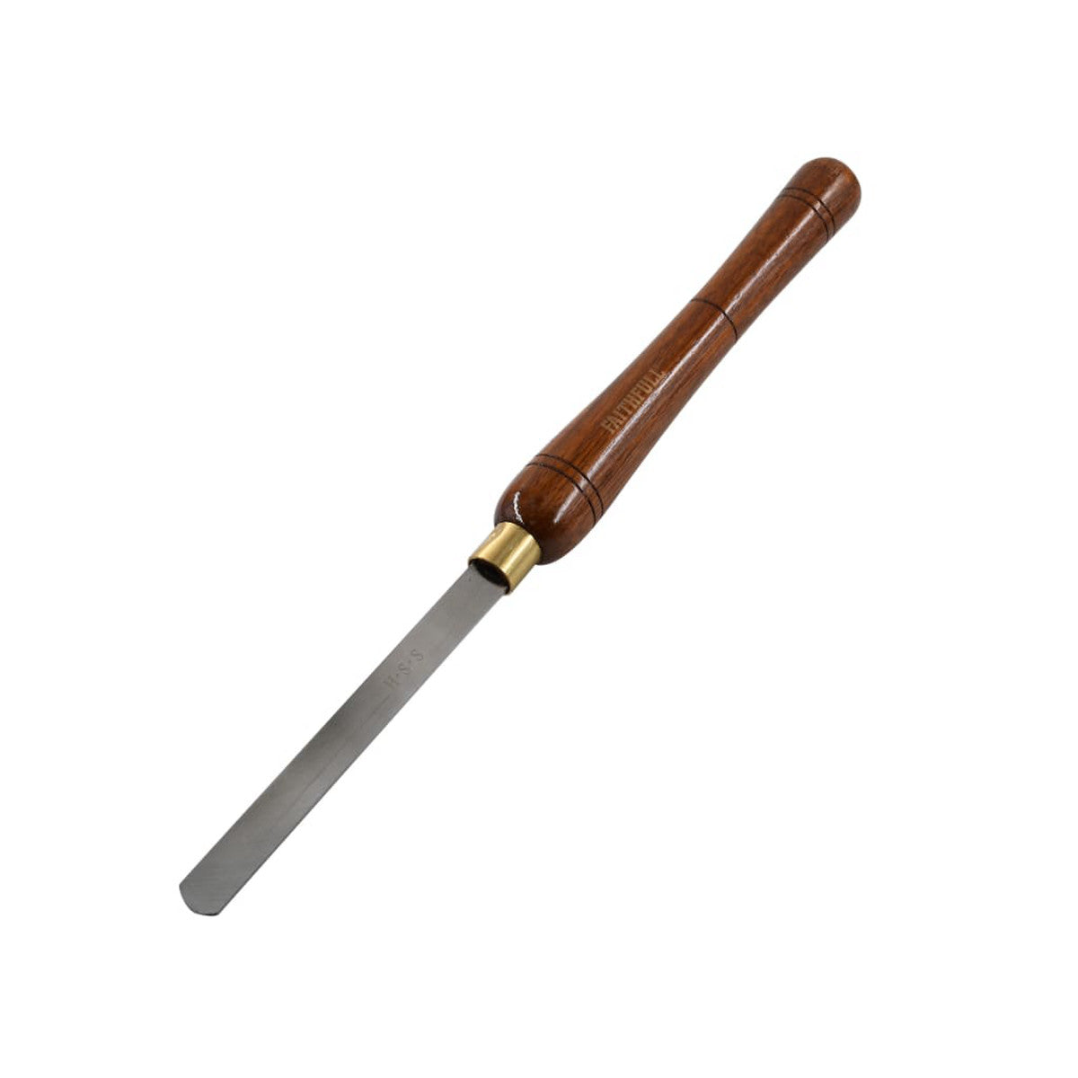 Faithfull FSC HSS Turning Chisel 15mm Round Nose FAIWCTRNS15F