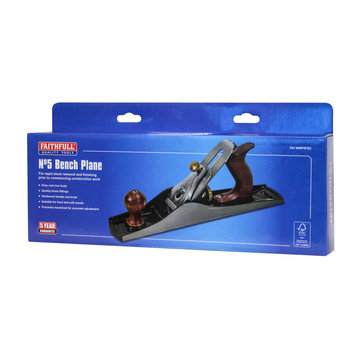Faithfull FSC No.5 Bench Plane FAIWWP5FSC