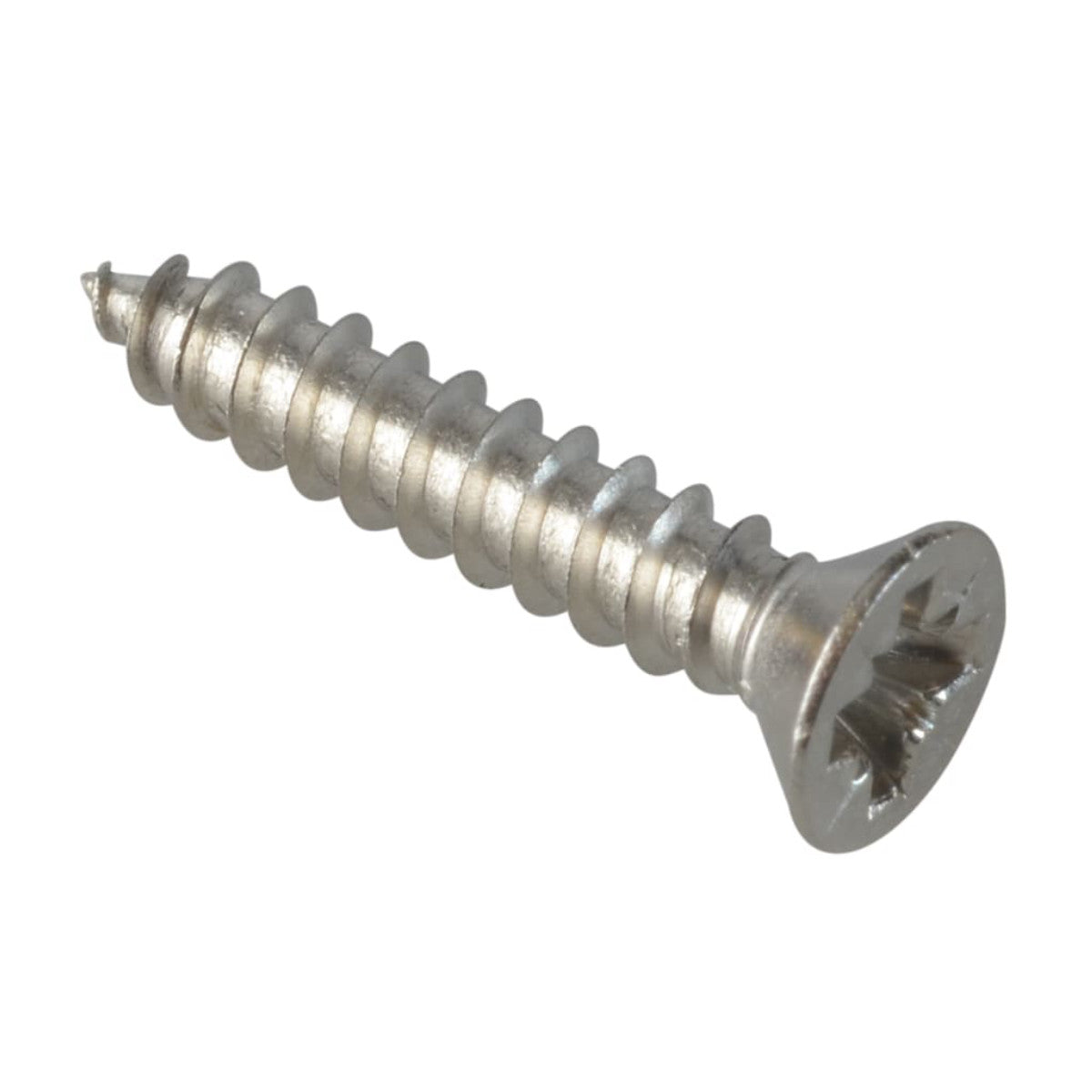 ForgeFix Self-Tapping Screw Pozi Compatible CSK A2 SS 3/4in x 6 ForgePack 35 FOR184577