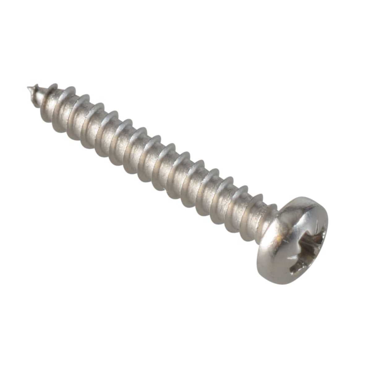 ForgeFix Self-Tapping Screw Pozi Compatible Pan Head SS 3/4in x 4 ForgePack 50 FOR185659