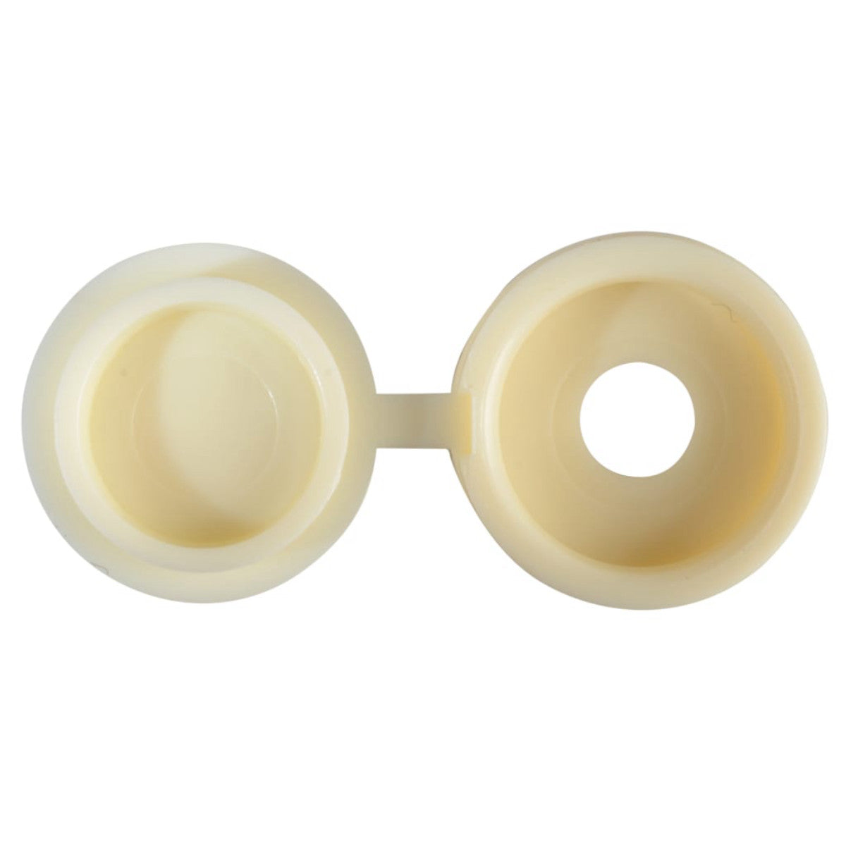 ForgeFix Hinged Cover Cap Cream No. 6-8 ForgePack 20 FORFPHCC3