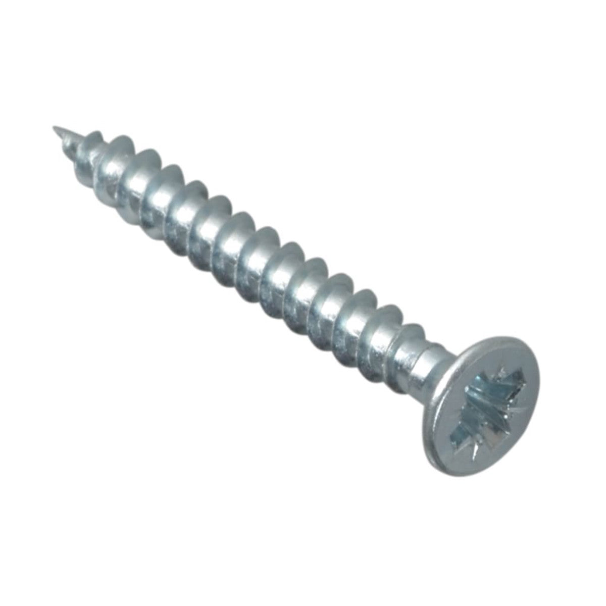 ForgeFix Multi-Purpose Pozi Compatible Screw CSK ST ZP 3.5 x 30mm Forge Pack 35 FORFPMP3530Z