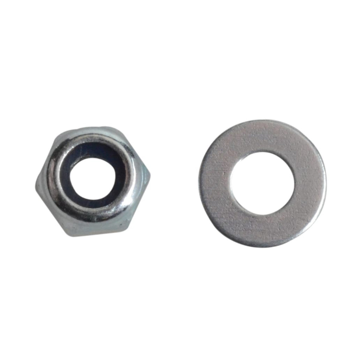 ForgeFix Nyloc Nuts & Washers Zinc Plated M3 ForgePack 60 FORFPNYL3