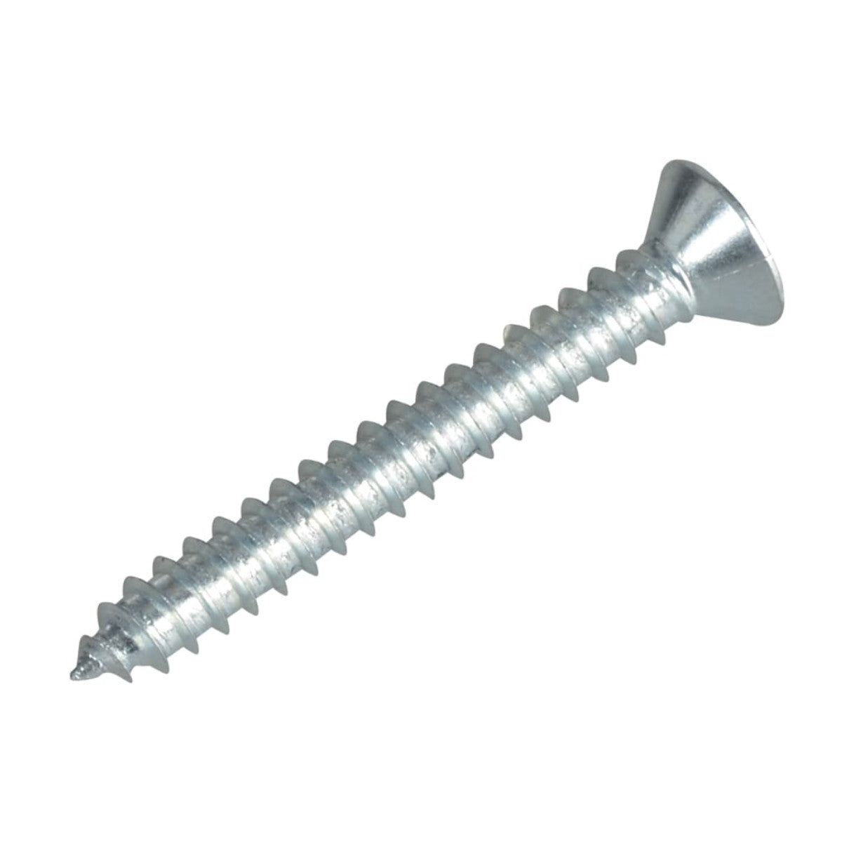 ForgeFix Self-Tapping Screw Pozi Compatible Pan Head ZP 1.1/4in x 8 ForgePack 20 FORFPS1148Z