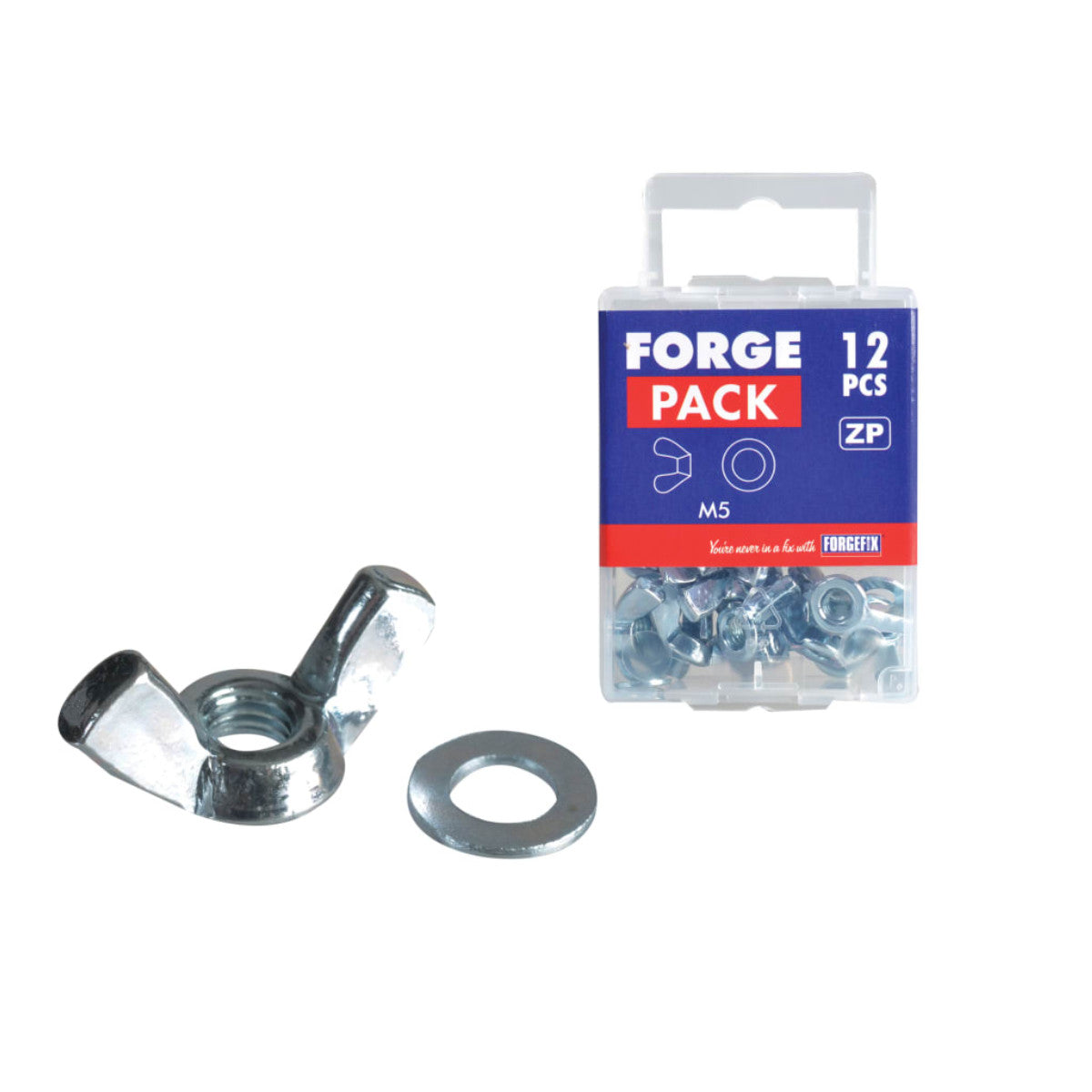 ForgeFix Wing Nut ZP M12 ForgePack 12 FORFPWING5