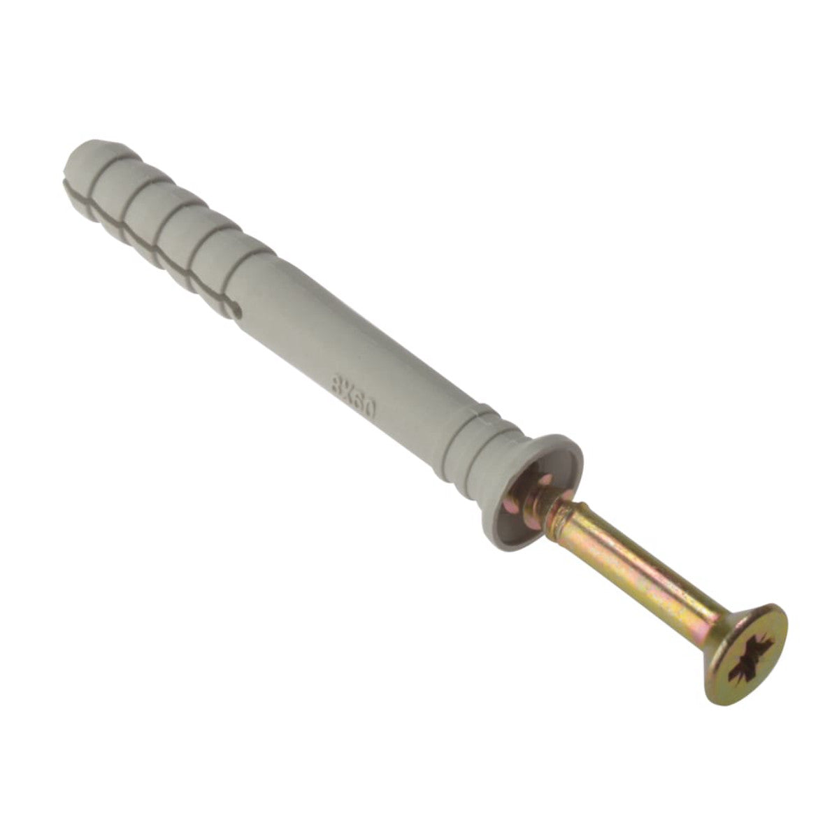 ForgeFix Hammer Fixing & Plug M8 x 60mm Bag 10 FORHF860M