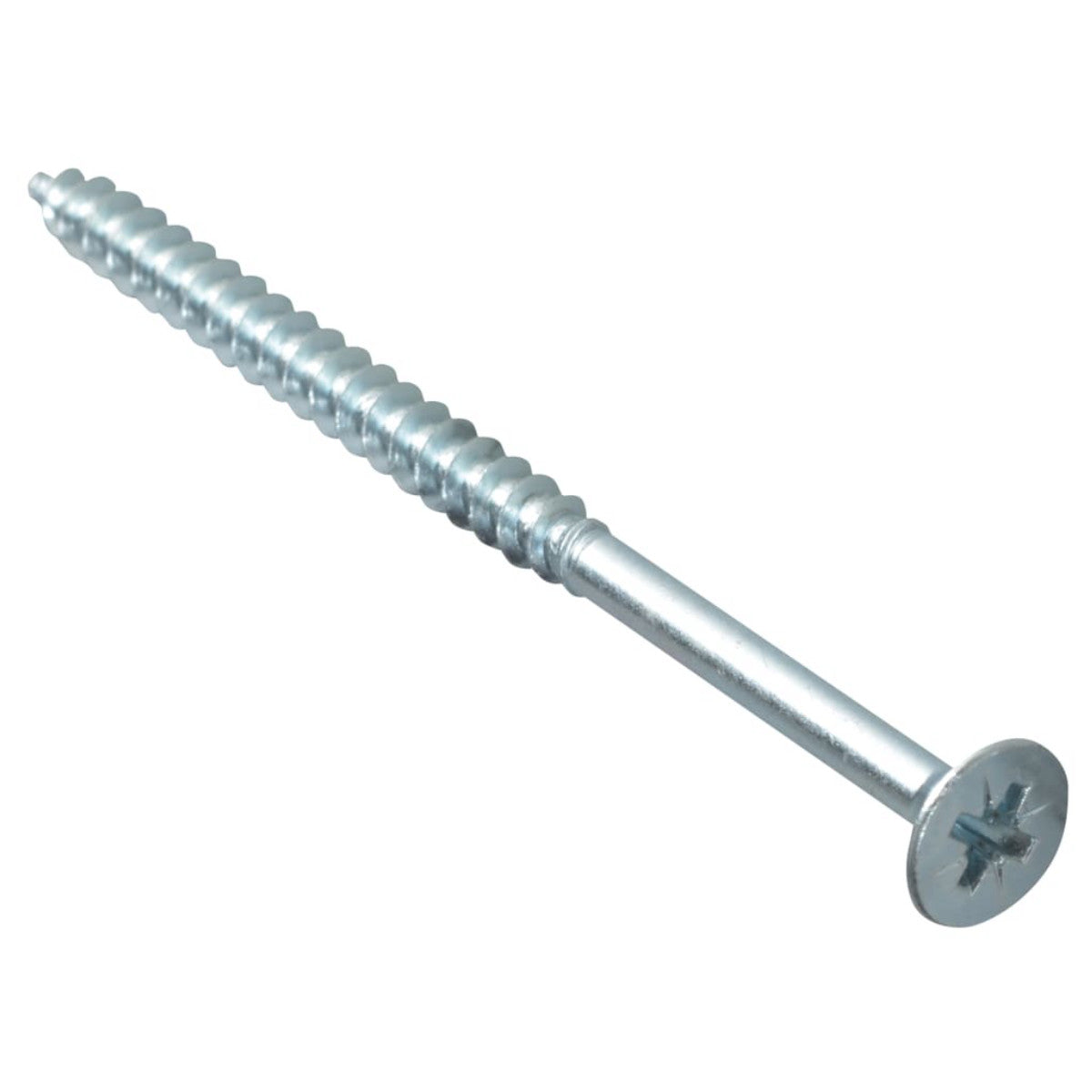 ForgeFix Multi-Purpose Pozi Compatible Screw CSK ST ZP 5 x 80mm Box 100 FORMPS580ZP