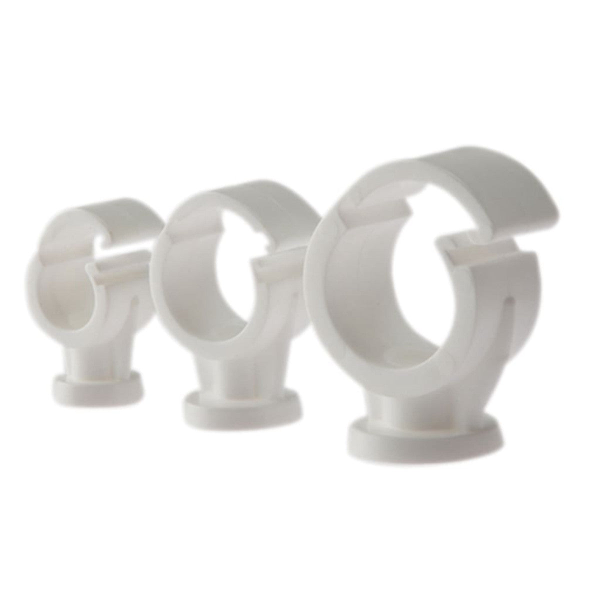 ForgeFix Pipe Clip Single Cliplock 22mm Box 100 FORPCSC22