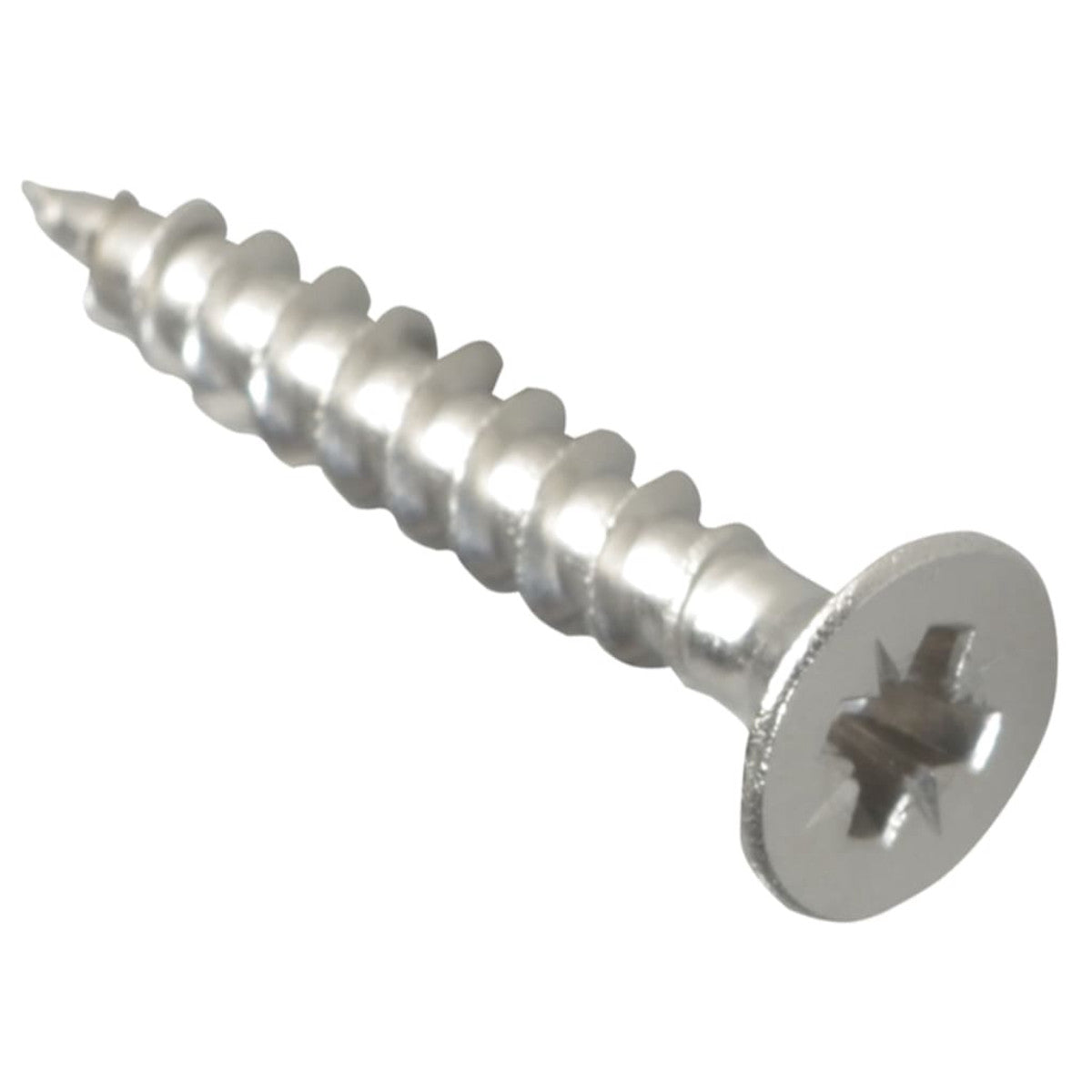 ForgeFix Multi-Purpose Pozi Compatible Screw CSK ST S/Steel 4.0 x 25mm Box 200 FORPOZI425S