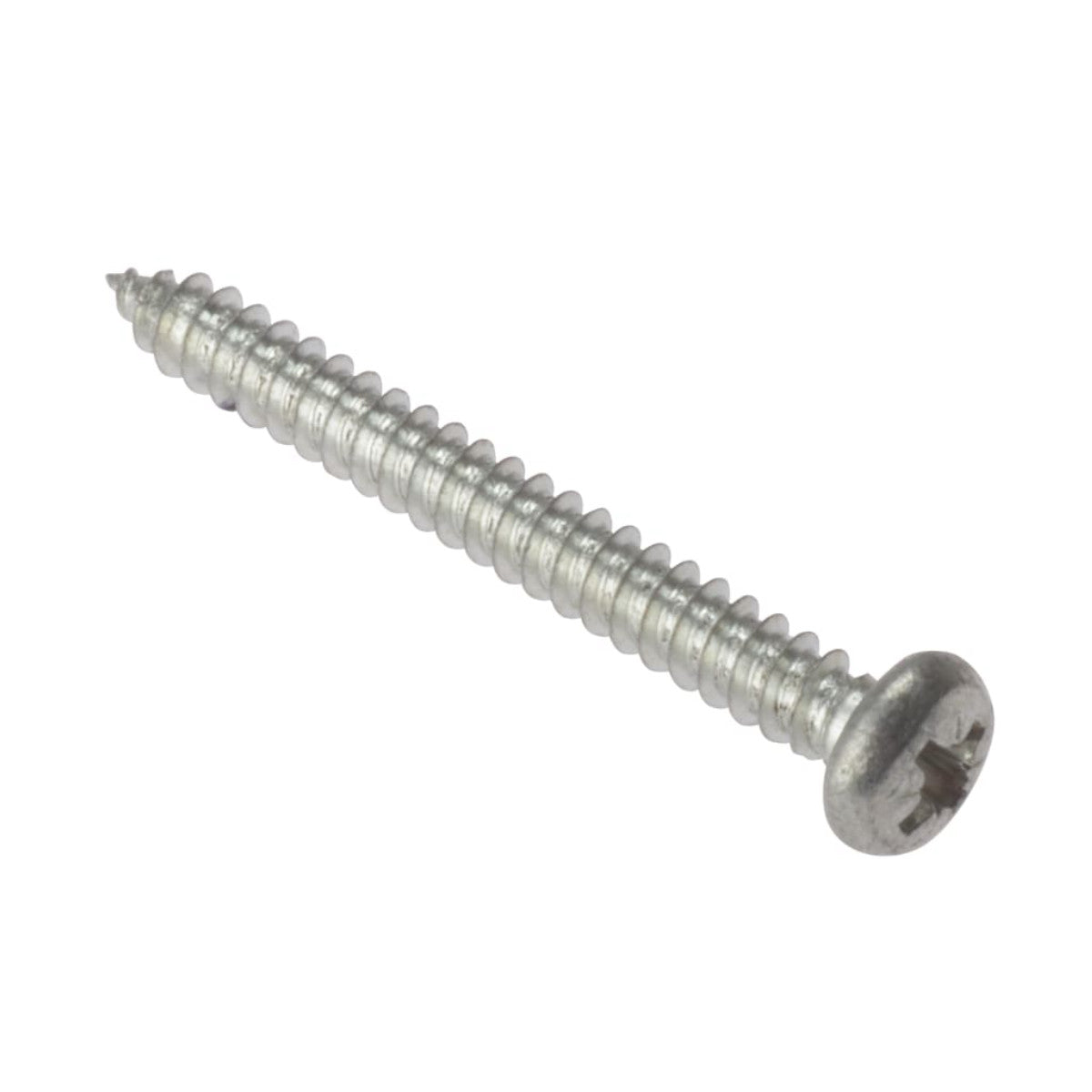 ForgeFix General Purpose Pozi Compatible Screw Round Head TT ZP 1.1/2in x 8 Box 200 FORRH1128ZP