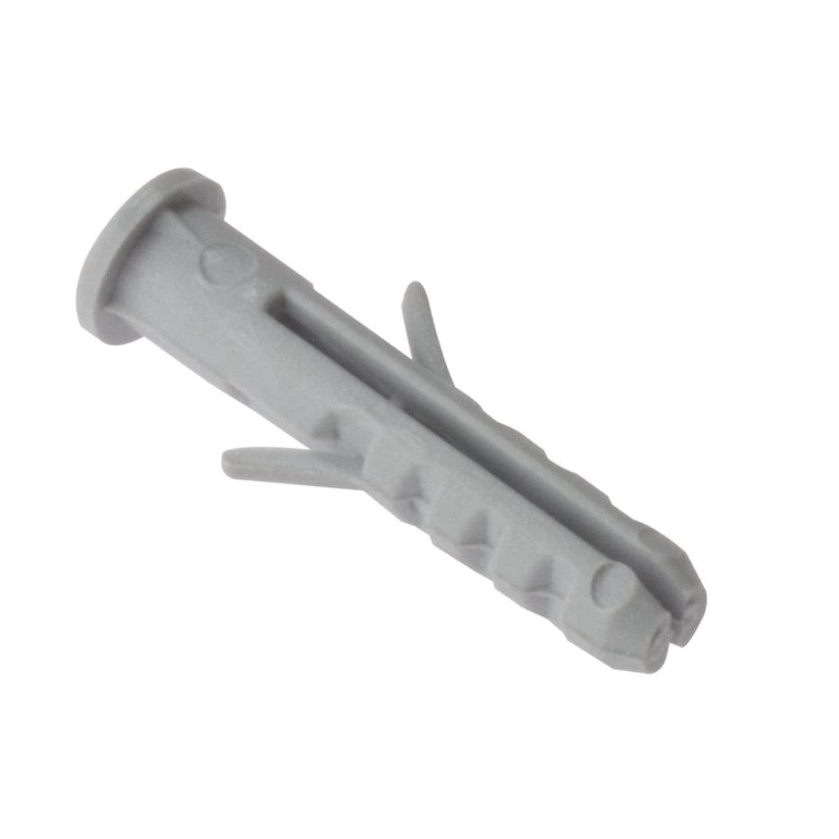 ForgeFix Nylon Wall Plug Rimmed M8 x 40mm Bag 100 FORRMD840M