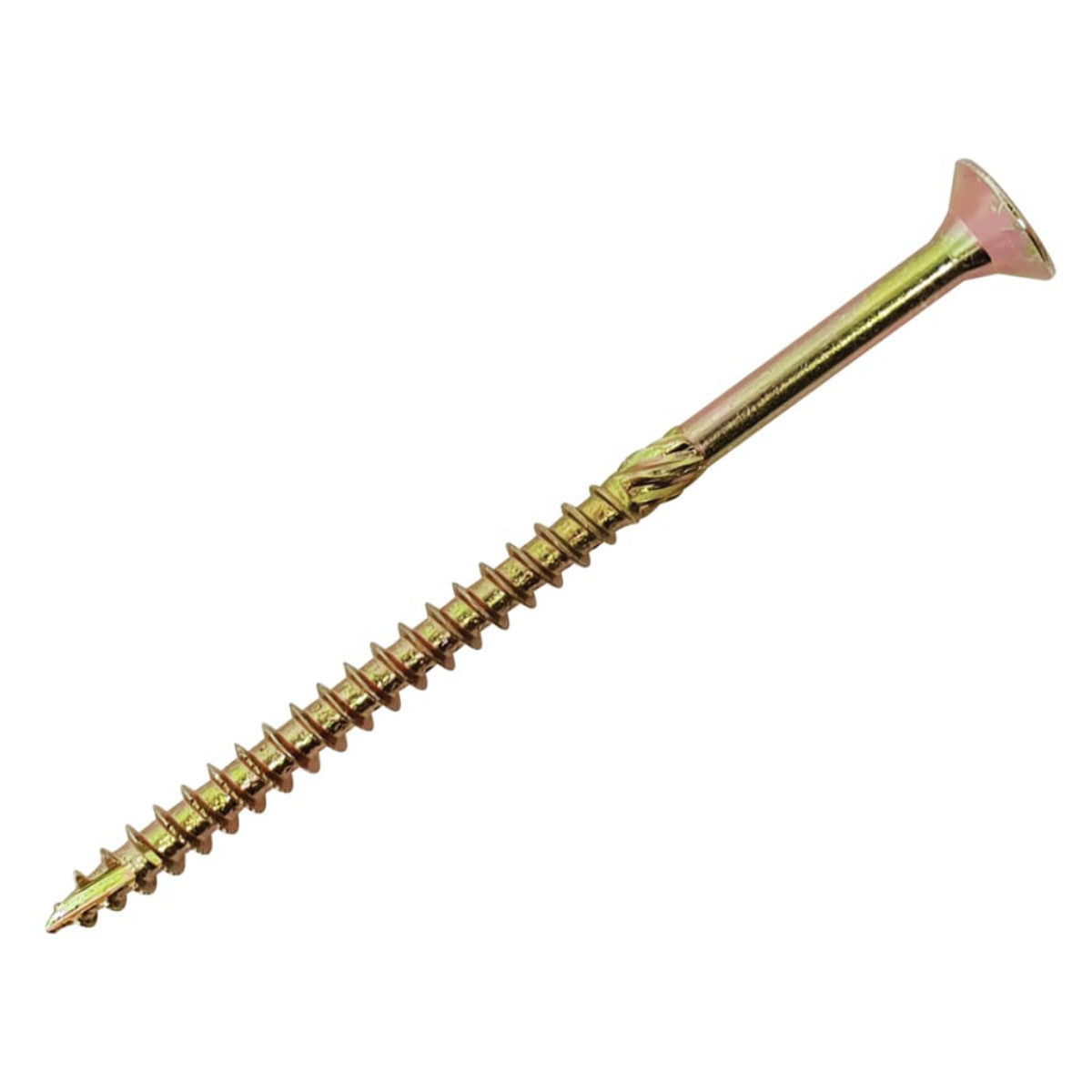 ForgeFix Spectre PZ Compatible Wood Screw CSK ZYP 5.0 x 120mm Box 100 FORSPE5120Y