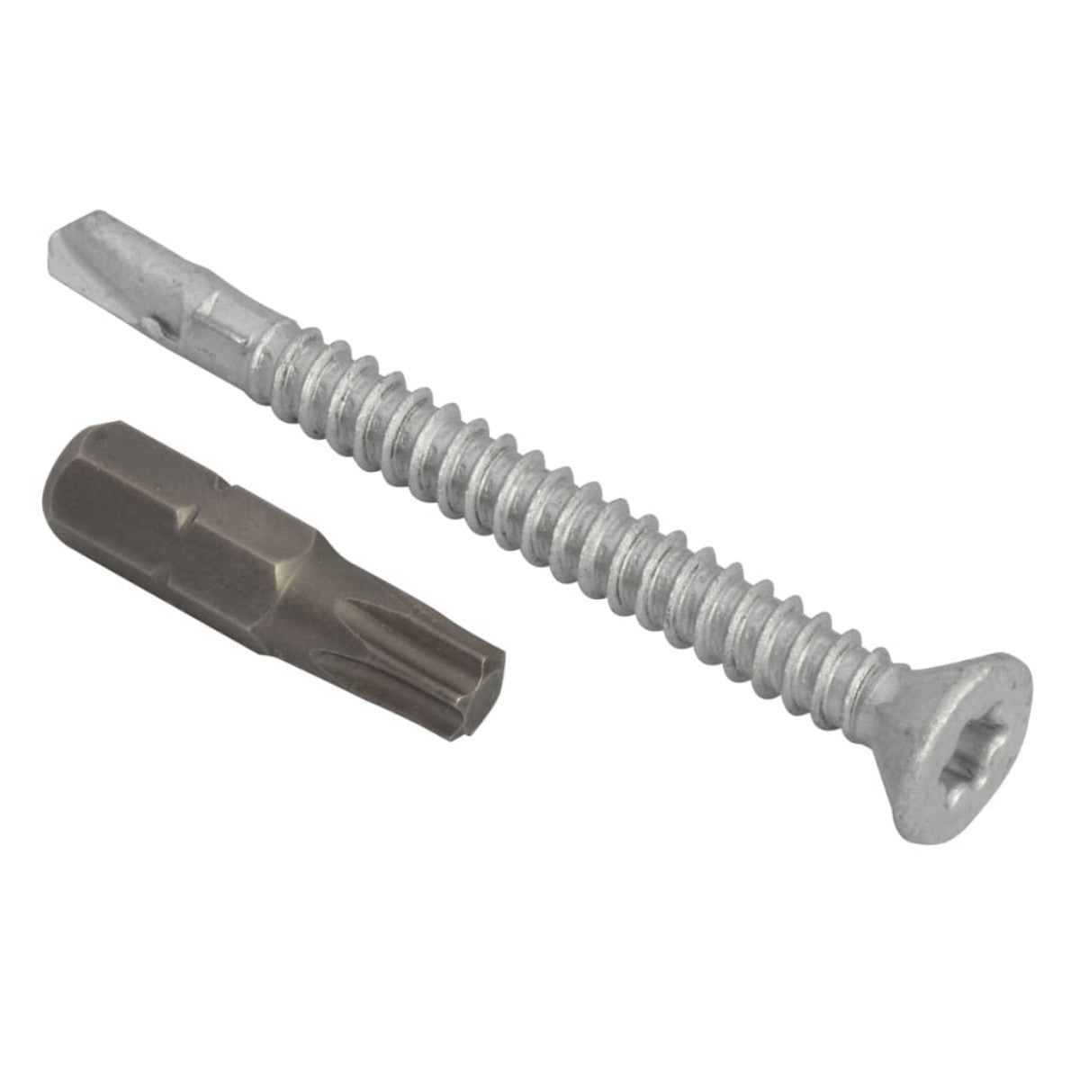 ForgeFix TechFast Roofing Screw Timber - Steel Light Section 5.5 x 60mm Pack 100 FORTFCL5560