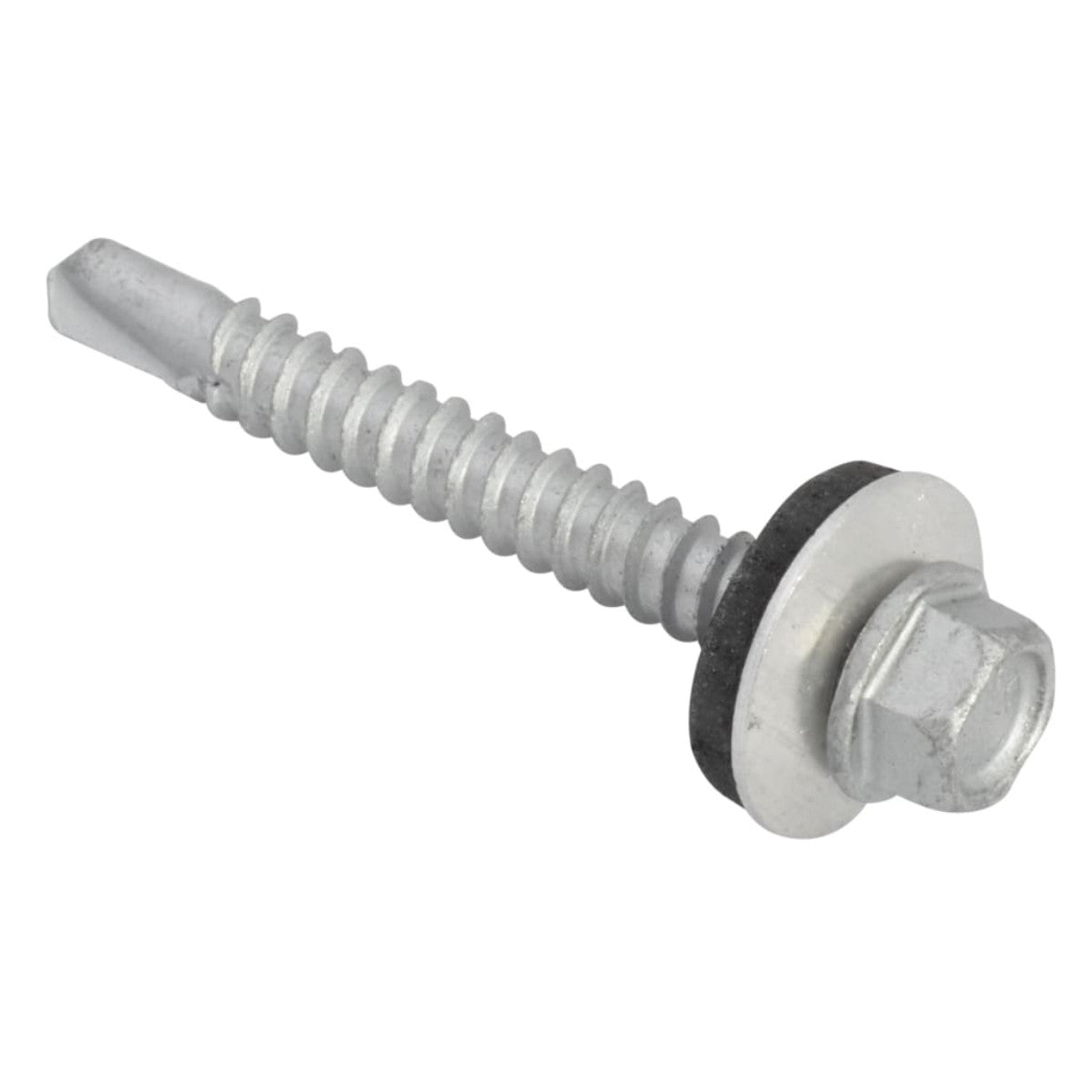ForgeFix TechFast Hex Head Roofing Screw Self-Drill Light Section 5.5 x 45mm Pack 100 FORTFHL5545