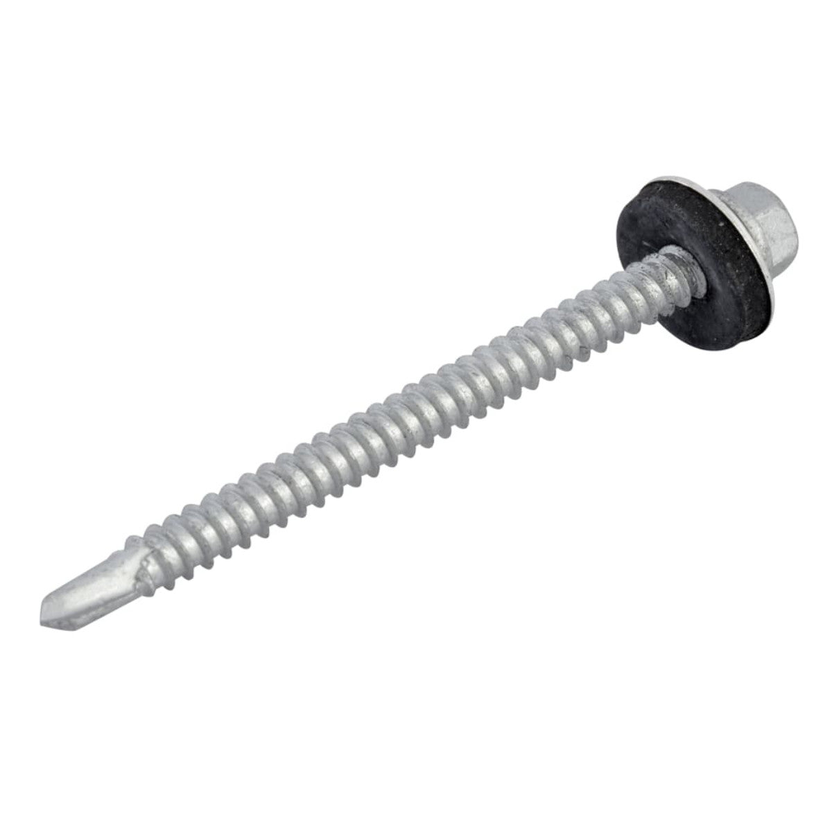 ForgeFix TechFast Hex Head Roofing Screw Self-Drill Light Section 5.5 x 70mm Pack 50 FORTFHL5570