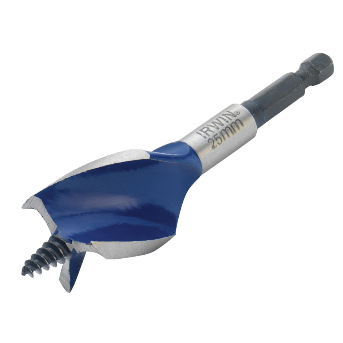 IRWIN Blue Groove 6X Stubby Wood Bit 25 x 100mm IRW1921995