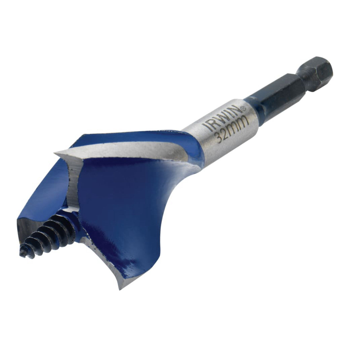 IRWIN Blue Groove 6X Stubby Wood Bit 32 x 100mm IRW1921997