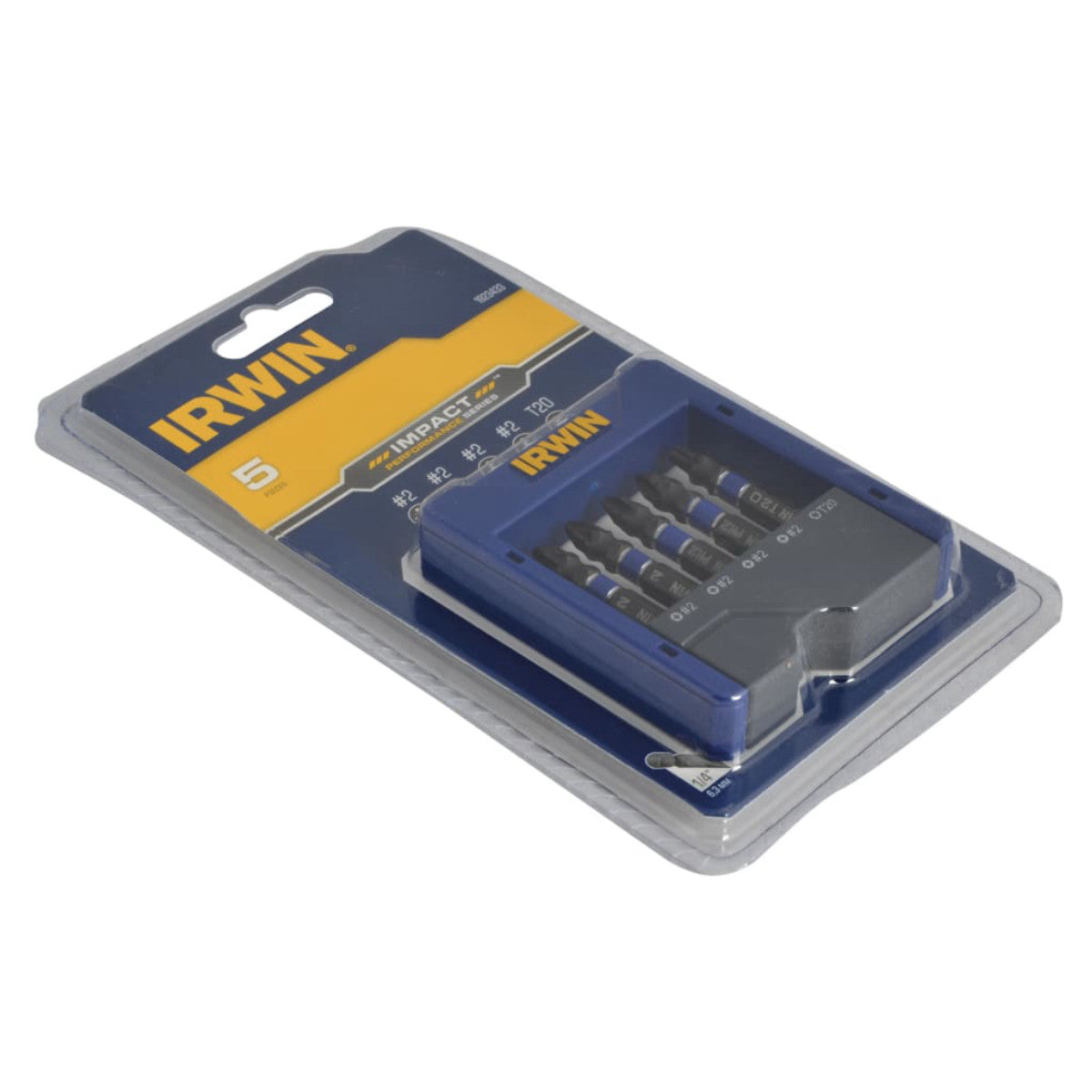 IRWIN Phillips/Pozi/TORX Impact Screwdriver Pocket Bit Set, 5 Piece IRW1923433