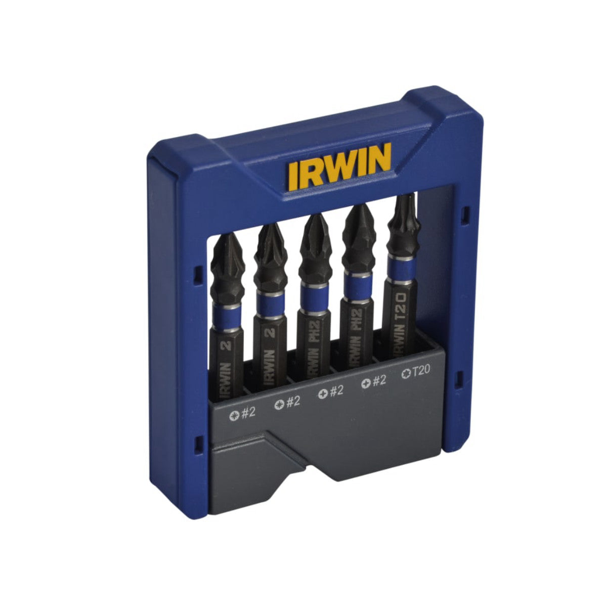IRWIN Phillips/Pozi/TORX Impact Screwdriver Pocket Bit Set, 5 Piece IRW1923433