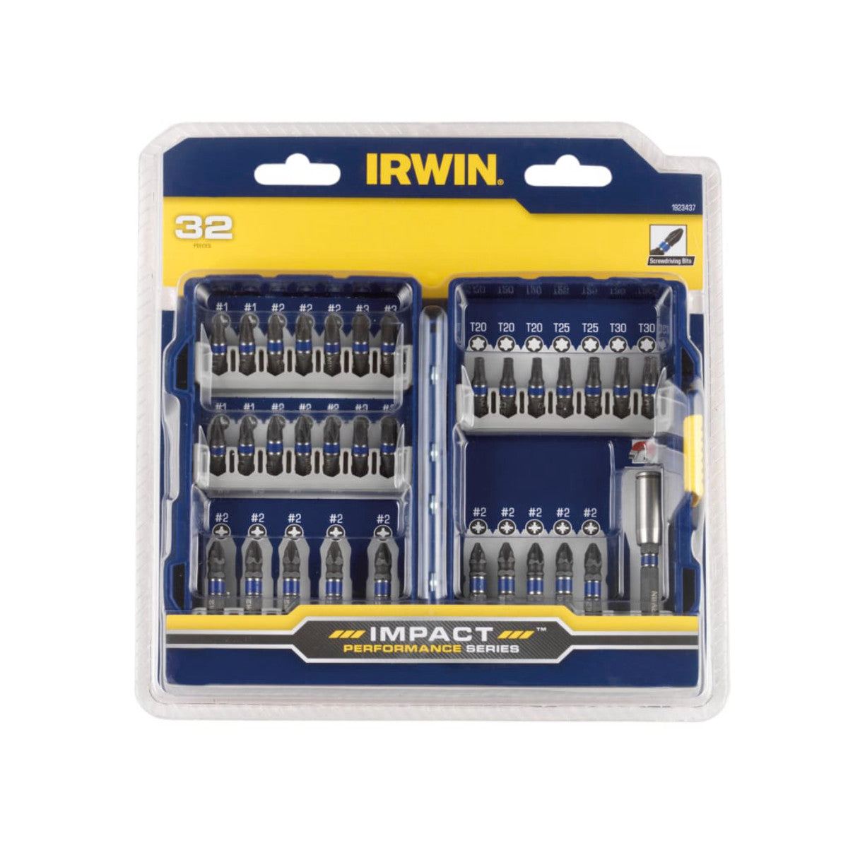 IRWIN Impact Screwdriver Bit Set, 32 Piece IRW1923437