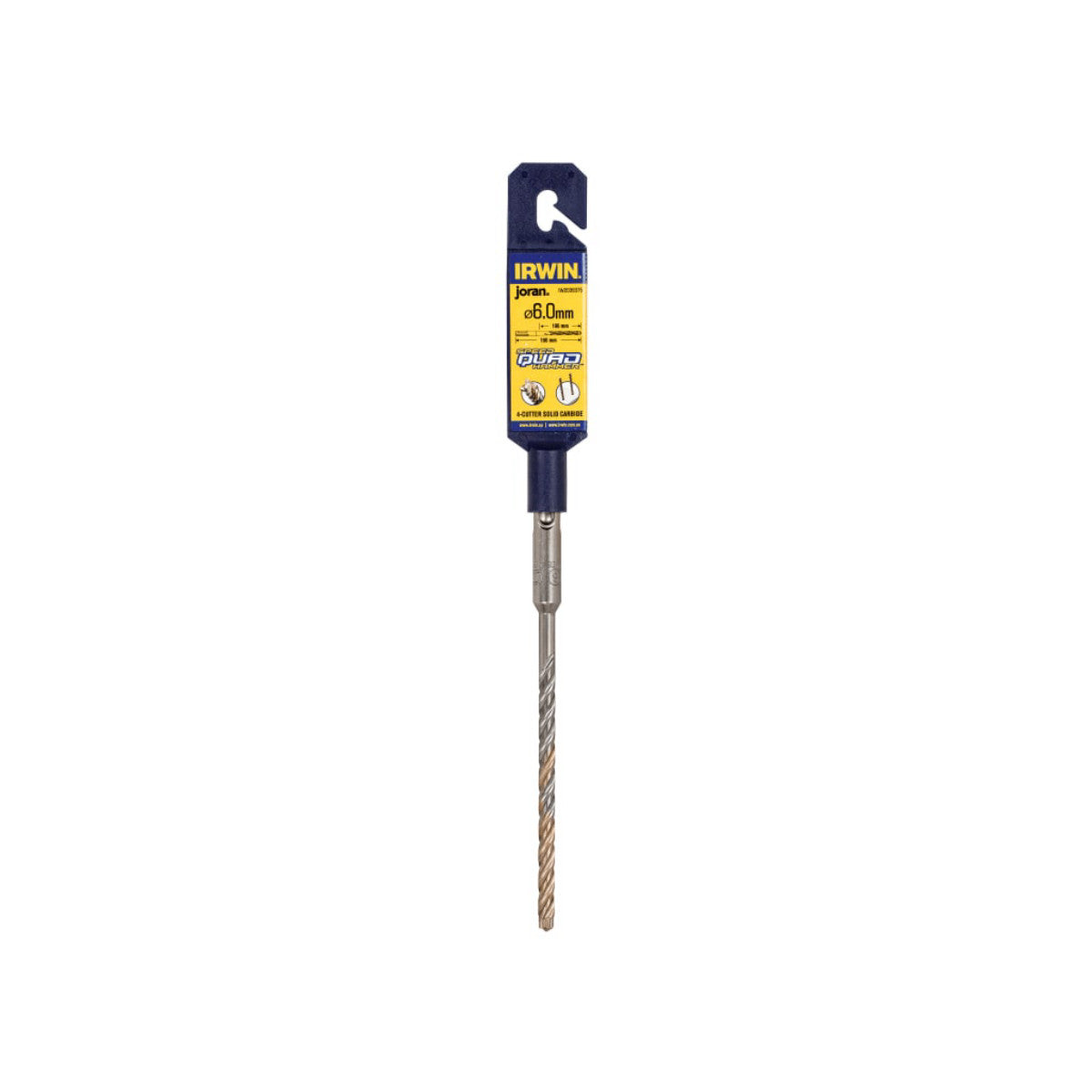 IRWIN Speedhammer Quad Drill Bit 6.0 x 160mm IRWIW2039375