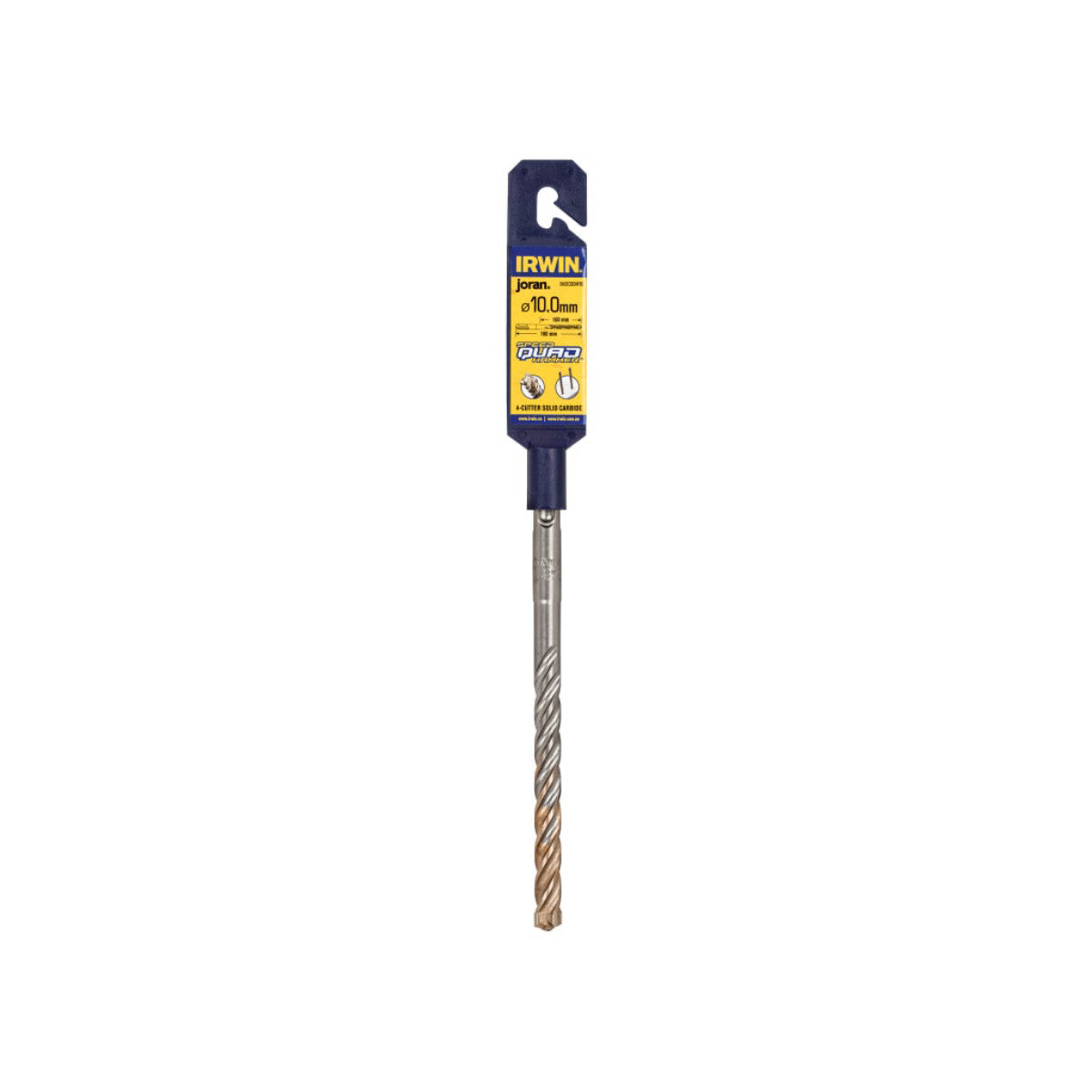 IRWIN Speedhammer Quad Drill Bit 10.0 x 160mm IRWIW2039416