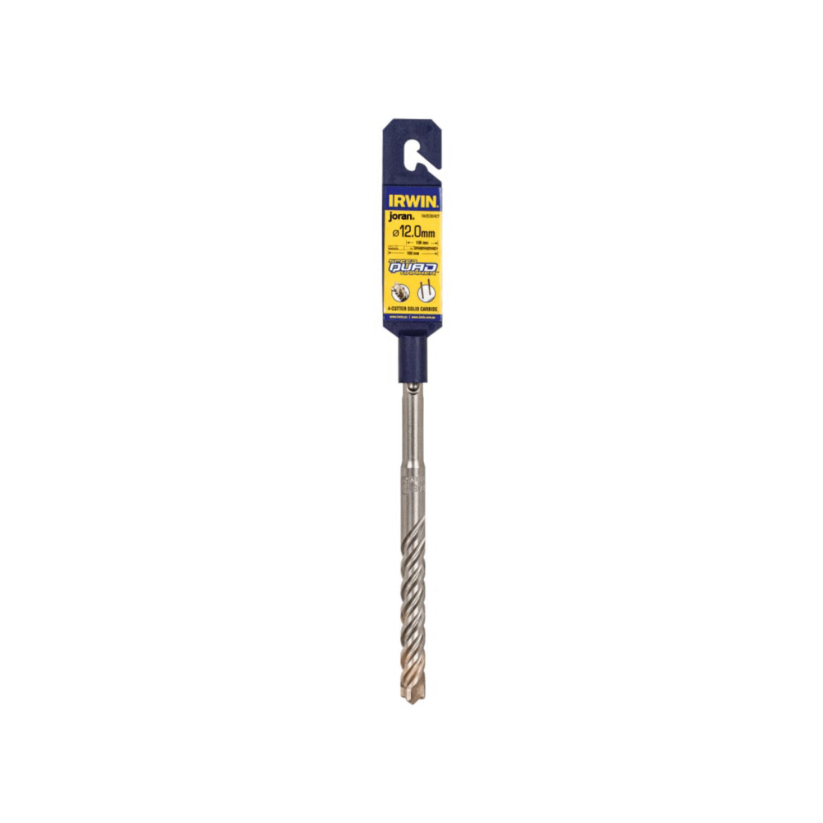 IRWIN Speedhammer Quad Drill Bit 12.0 x 160mm IRWIW2039421