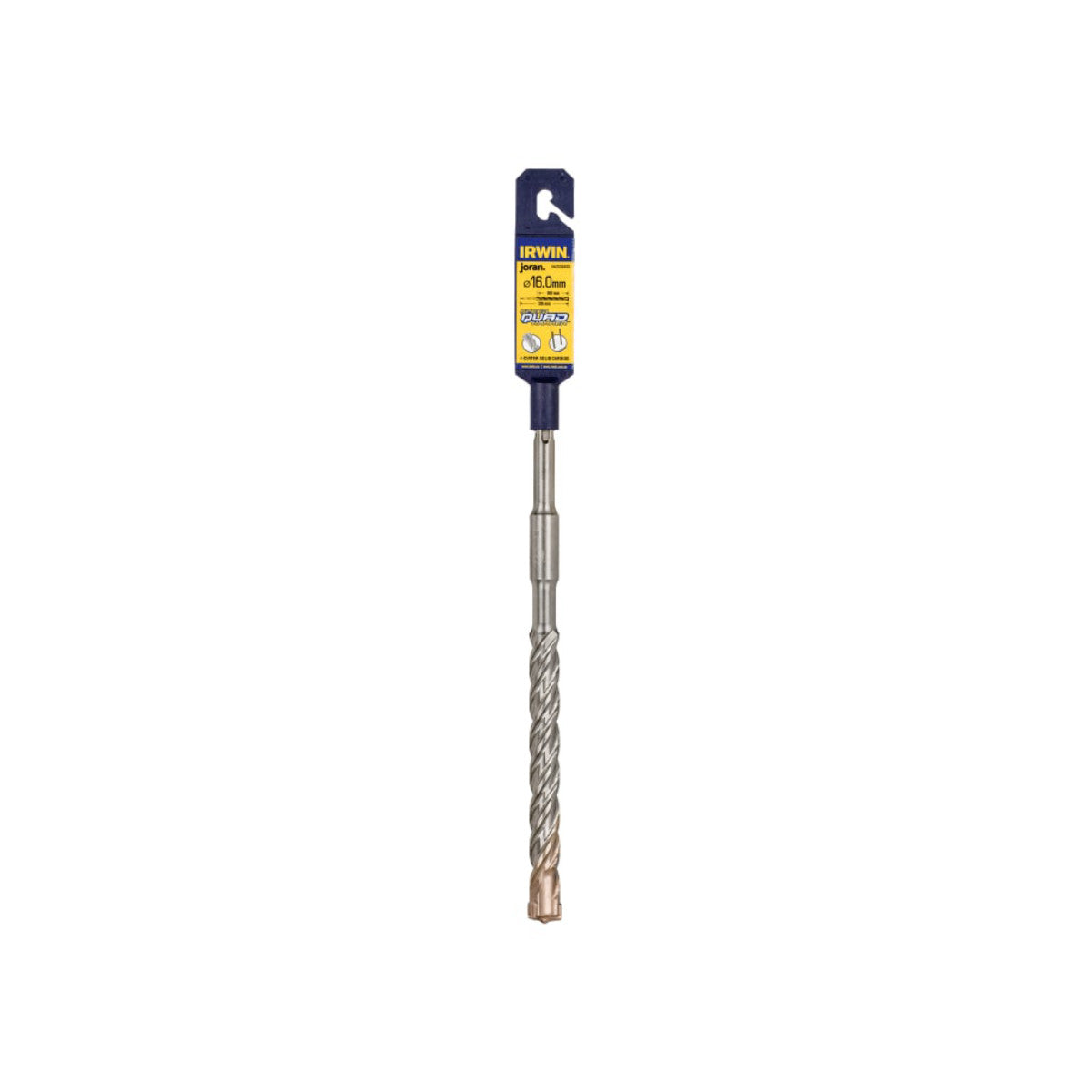 IRWIN Speedhammer Quad Drill Bit 16.0 x 250mm IRWIW2039430