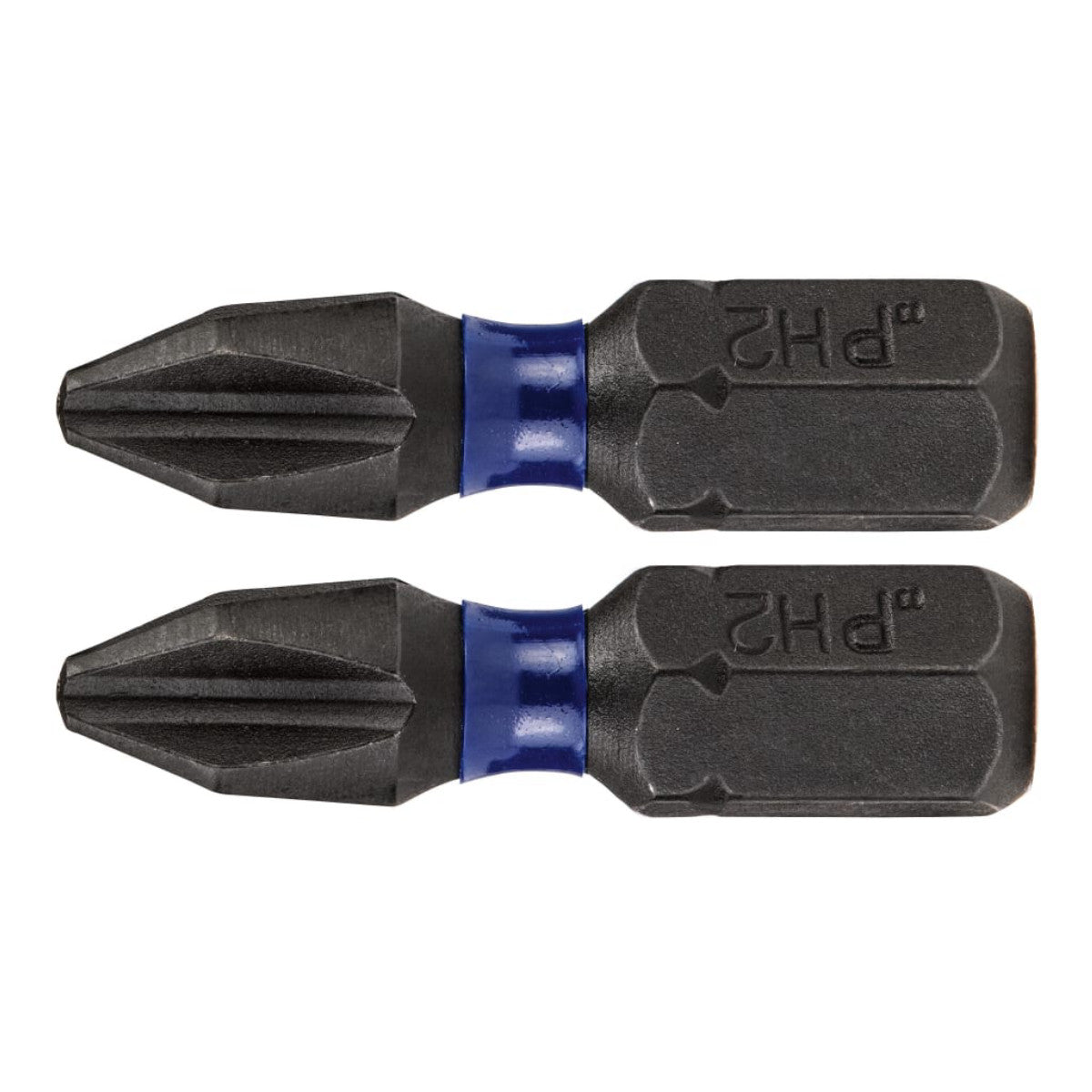 IRWIN Impact Pro Performance Screwdriver Bits PH2 25mm (Pack 2) IRWIW6061302