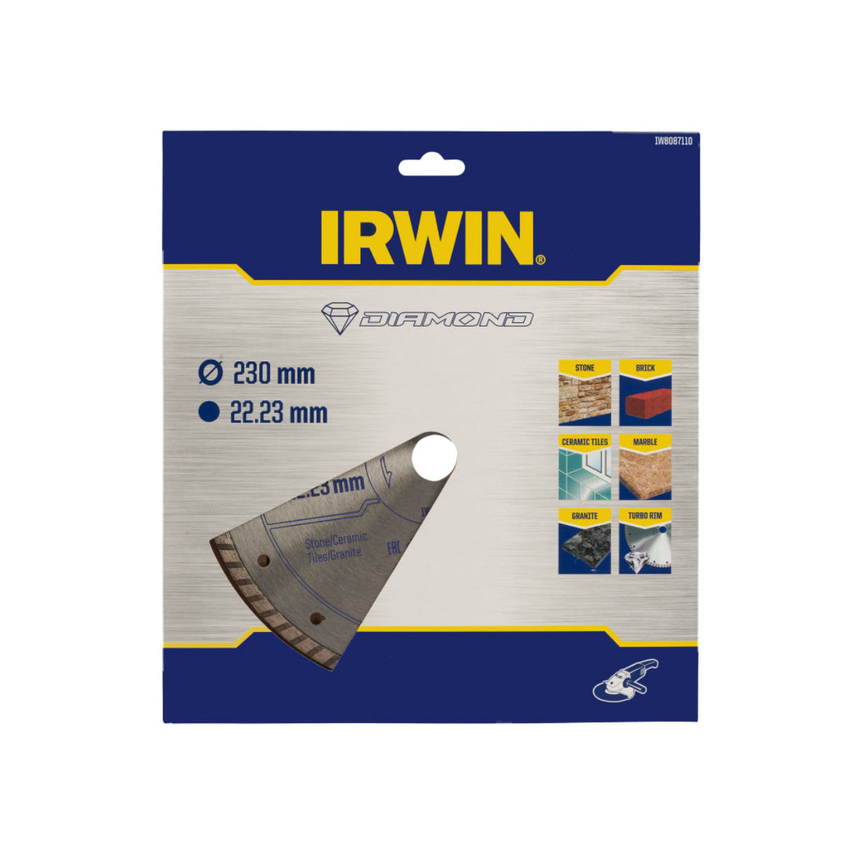 IRWIN Diamond Blade 230 x 22.23mm IRWIW8087110