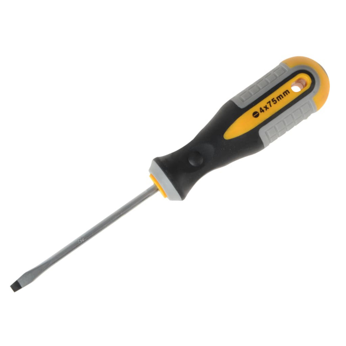 Roughneck Screwdriver Slotted Flared 4.0 x 75mm ROU22113