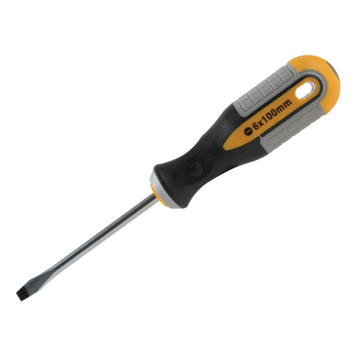 Roughneck Screwdriver Slotted Flared 6.0 x 100mm ROU22114
