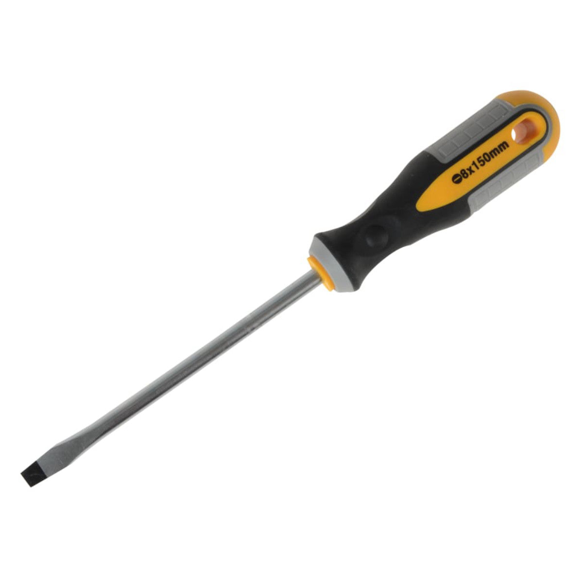 Roughneck Screwdriver Slotted Flared 8.0 x 150mm ROU22116