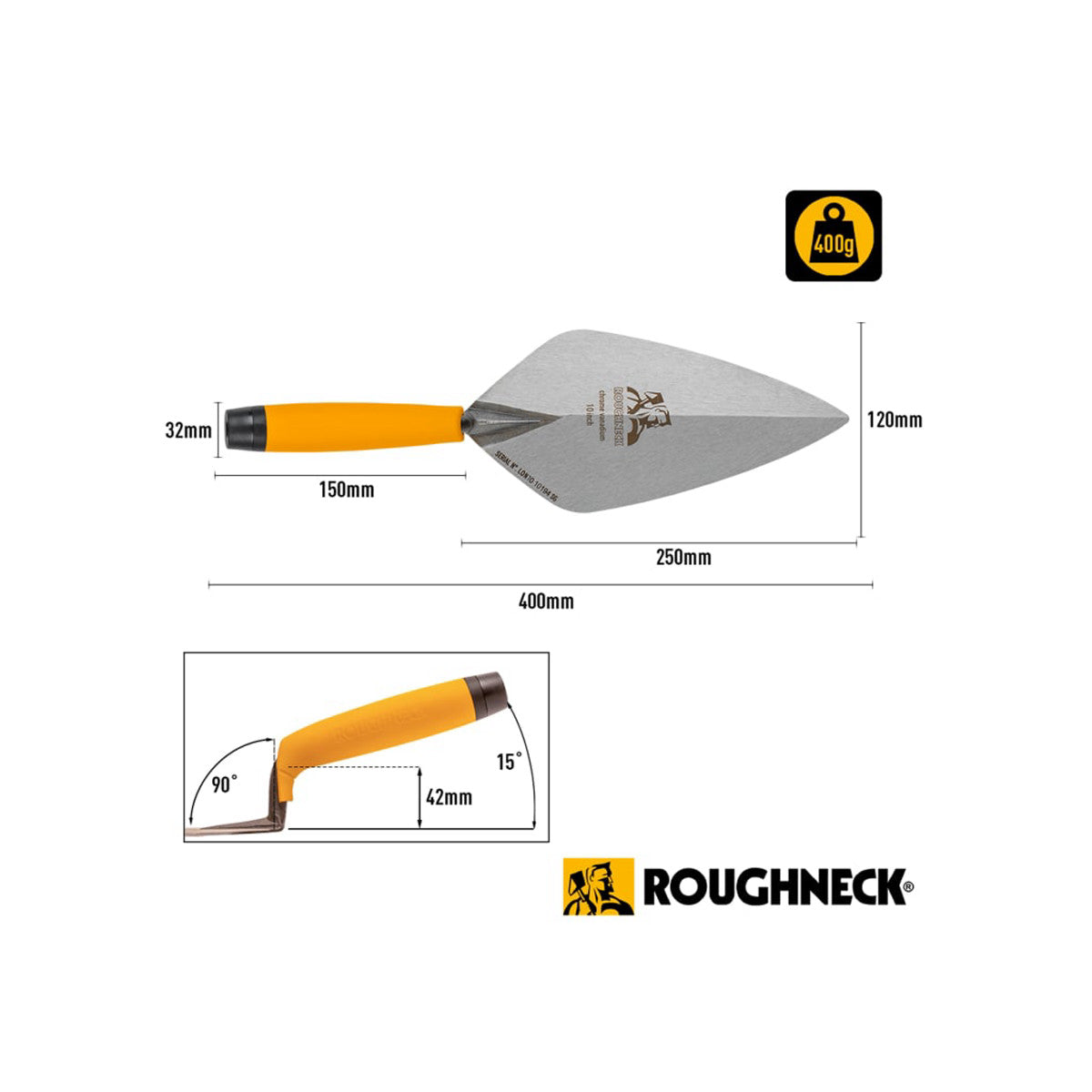 Roughneck London Brick Trowel 250mm (10in) ROU51010