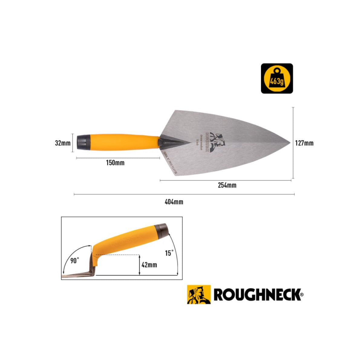 Roughneck Philadephia Pattern Brick Trowel 250mm (10in) ROU51020