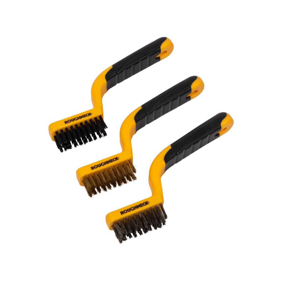 Roughneck Narrow Wire Brush Set, 3 Piece ROU52010