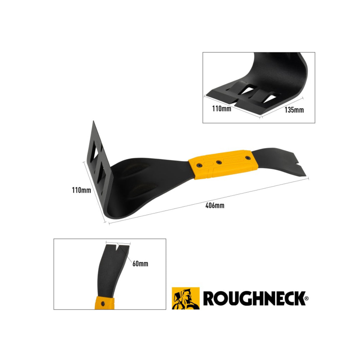 Roughneck Self‑Prying Pry Bar 406mm (16in) ROU64448