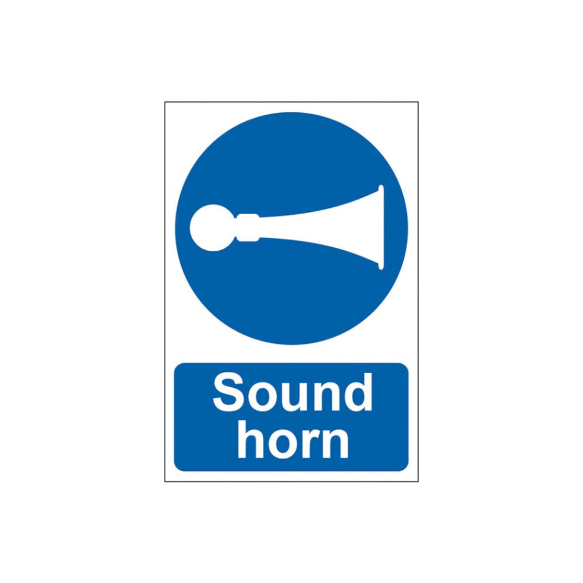 Scan Sound Horn - PVC Sign 200 x 300mm SCA0250