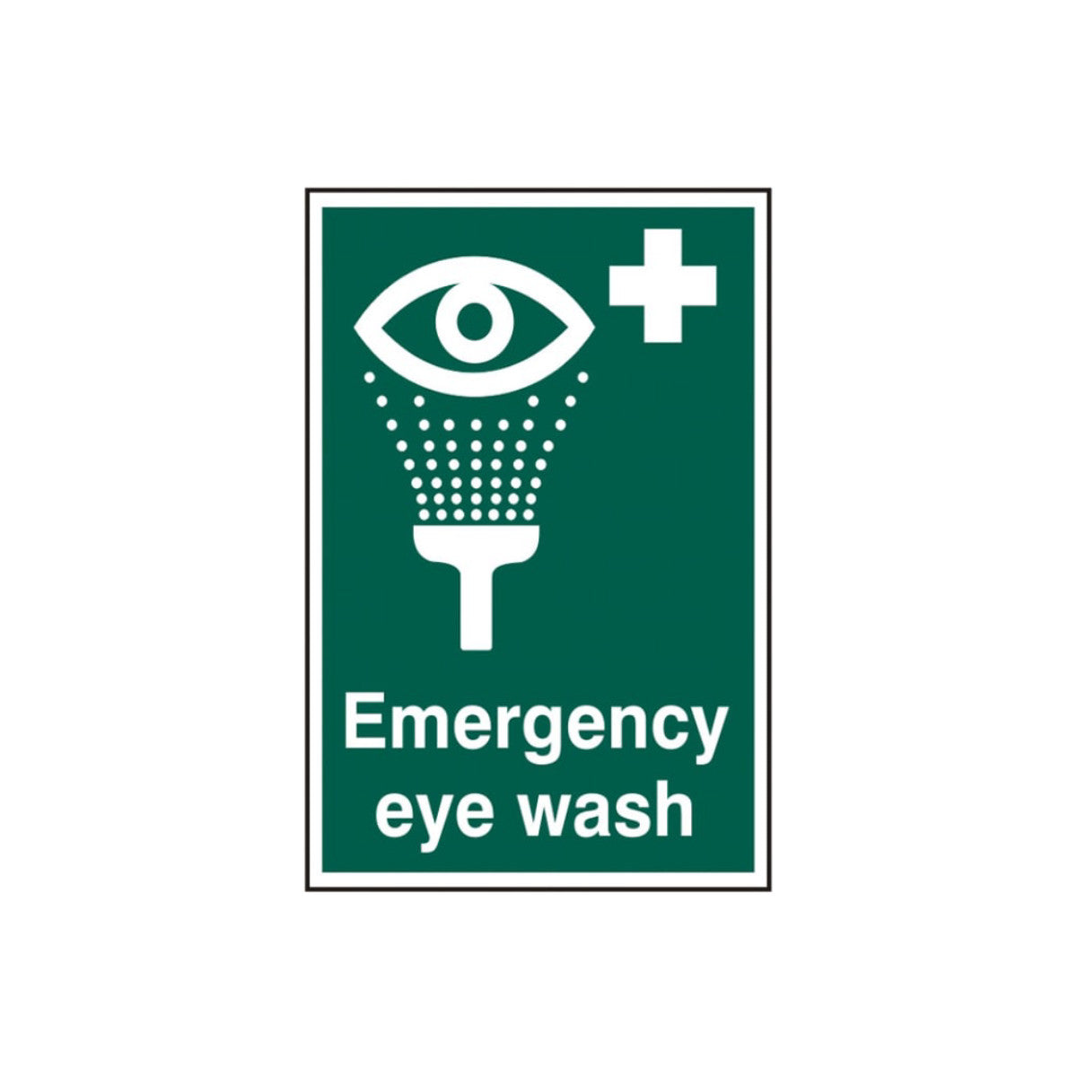 Scan Emergency Eye Wash - PVC Sign 200 x 300mm SCA1554