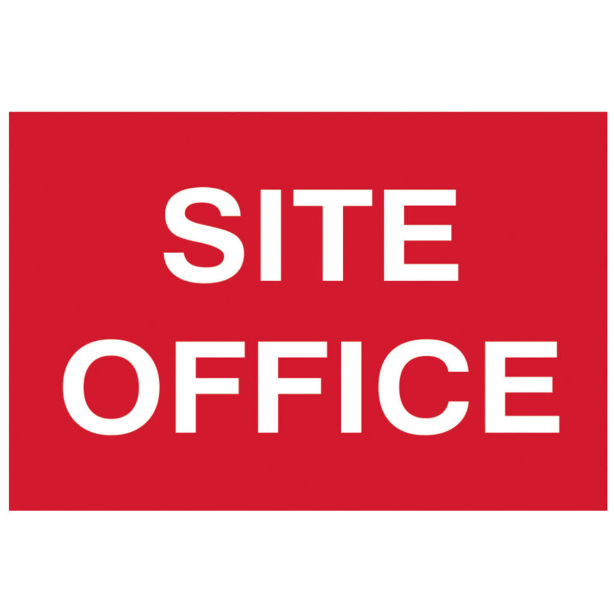 Scan Site Office - PVC Sign 600 x 400mm SCA4252