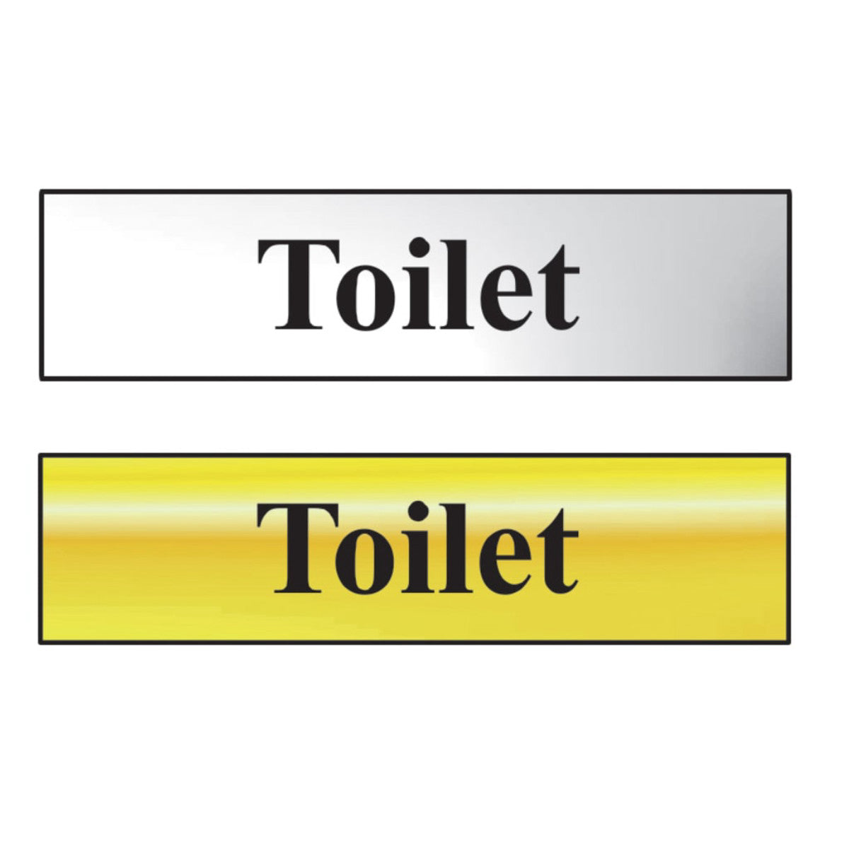 Scan Toilet - Polished Chrome Effect 200 x 50mm SCA6051C