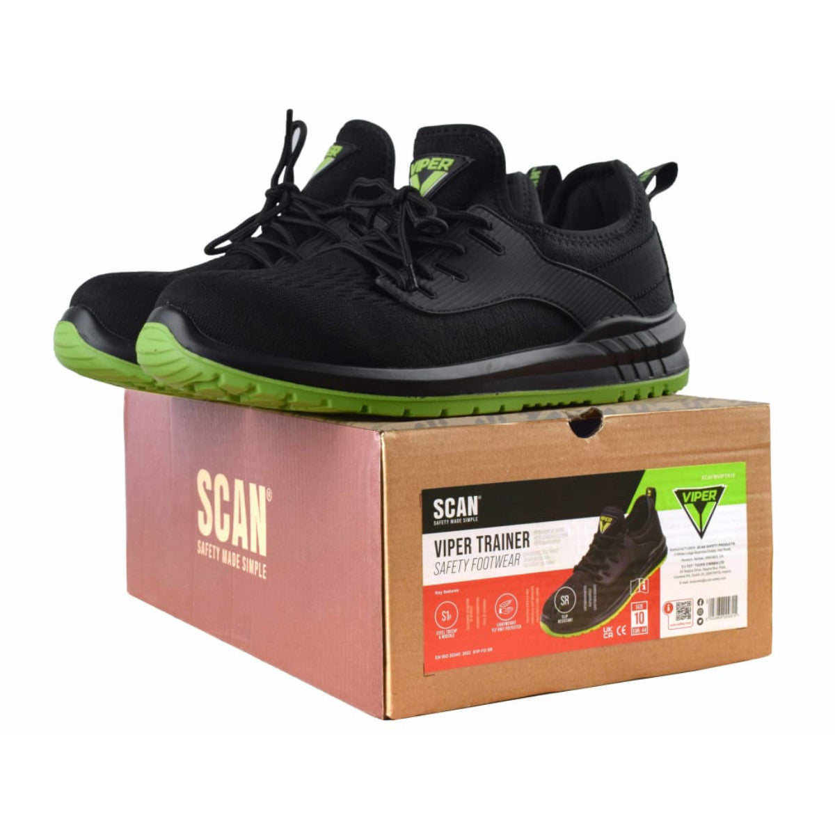 Scan Viper S1P Safety Trainers UK 8 EUR 42 SCAFWVIPTR8