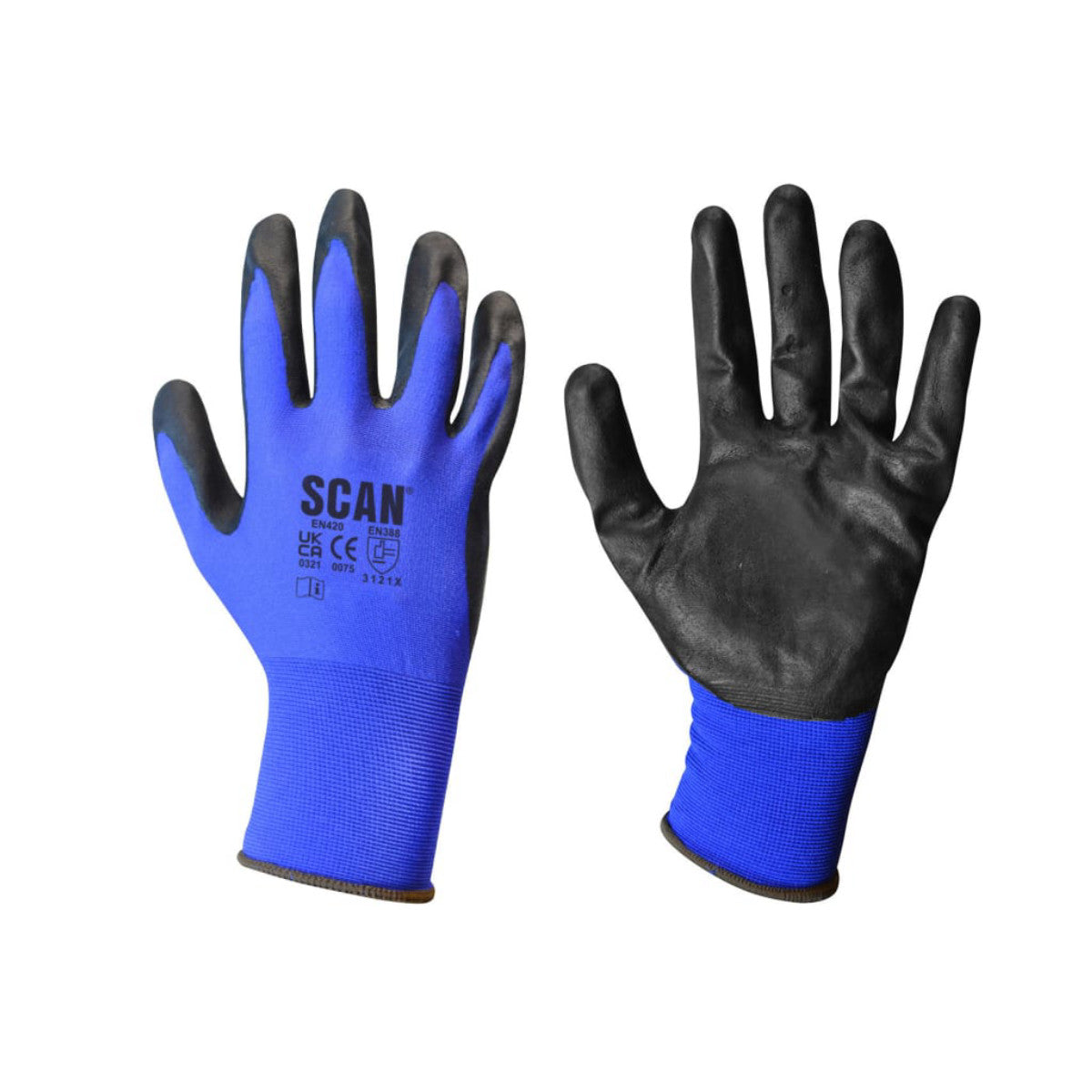 Scan Max - Dexterity Nitrile Gloves - XXL (Size 11) SCAGLODEXTXX