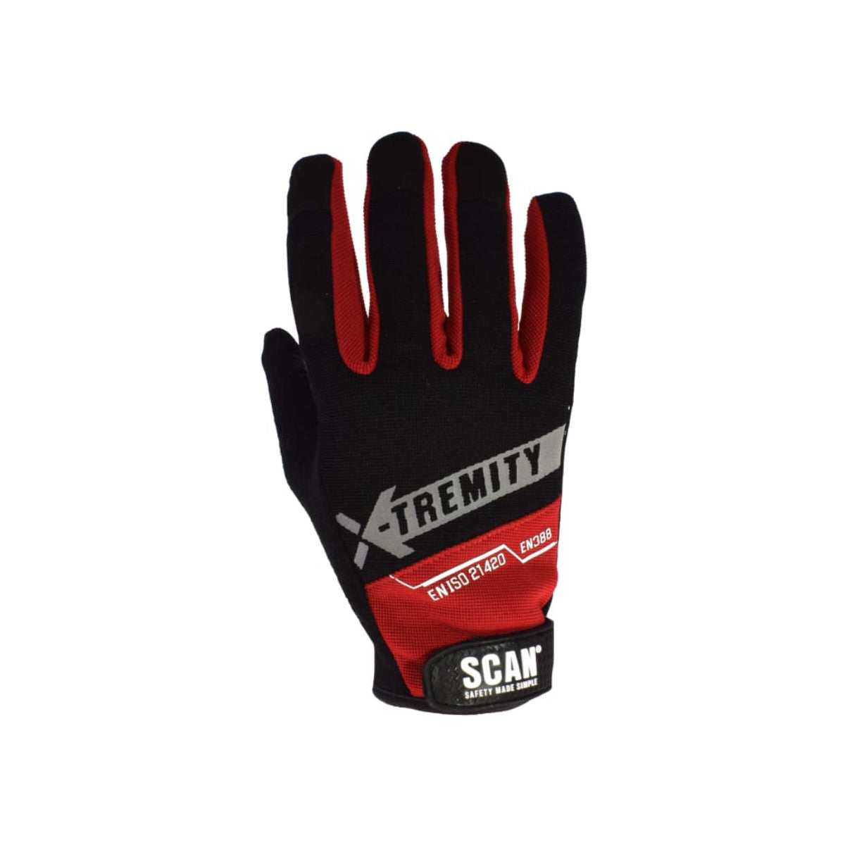Scan Work Gloves with Touch Screen Function - XL (Size 10) SCAGLOTOUCHX