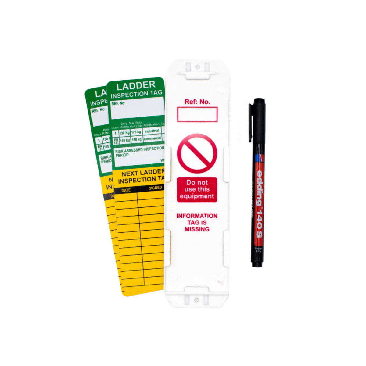Scan Ladder Tag Kit - 10 Kits per Box SCALADTAGB