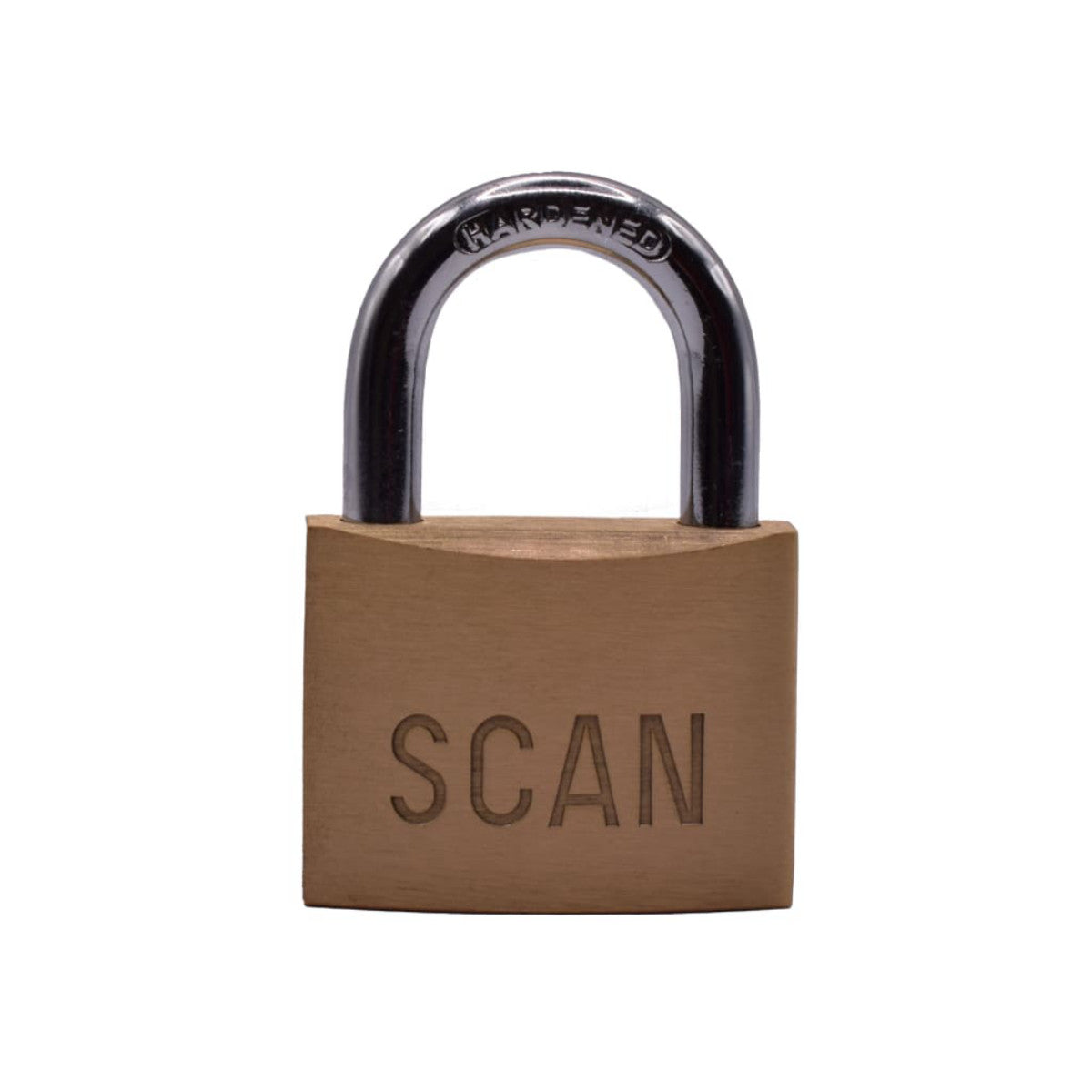 Scan Brass Padlock 50mm SCAPLB50