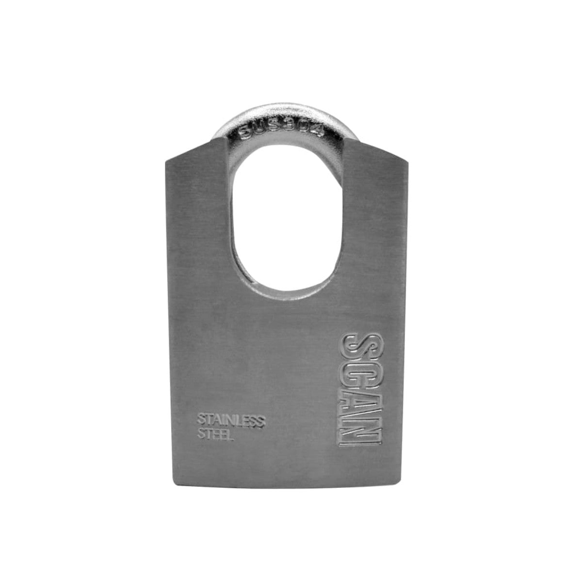 Scan Stainless Steel Shrouded Padlock 50mm SCAPLS50